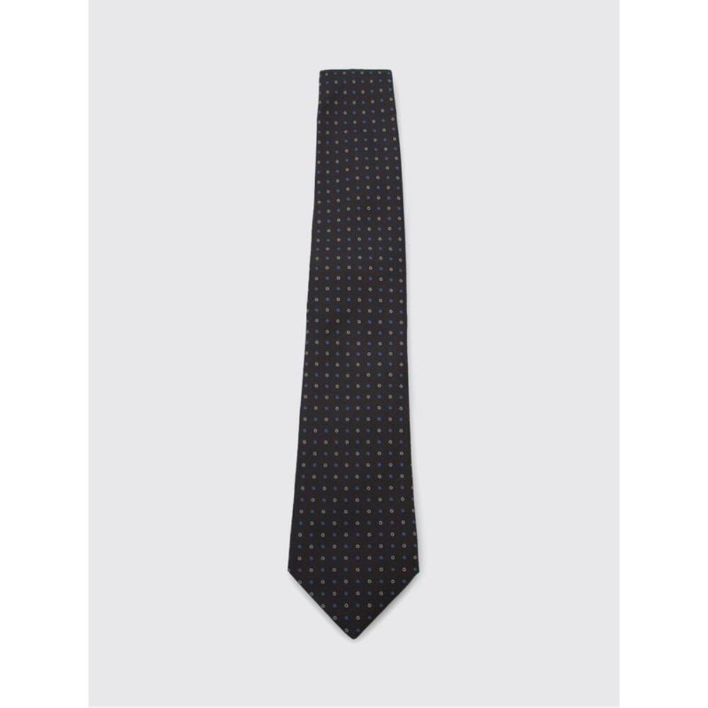 Canali Men Canali Floral Print Pure Silk Tie